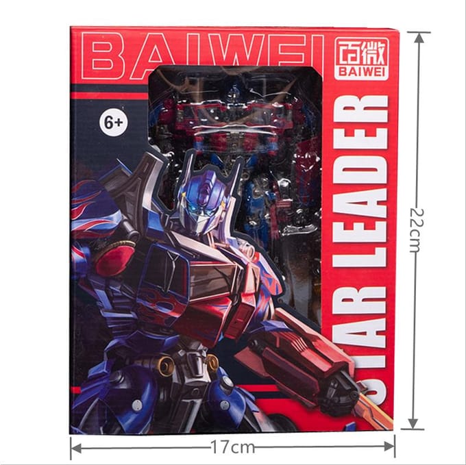 Transformeer Speelgoed Commandanten Robot Auto Speelgoed Film Model Actiefiguur Vervorming Auto Jongens Cadeaus blue