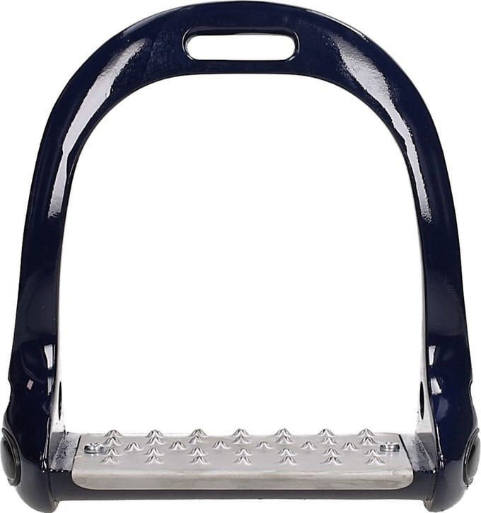 Epplejeck Stijgbeugels Epplejeck Color Aluminium Grip Donkerblauw