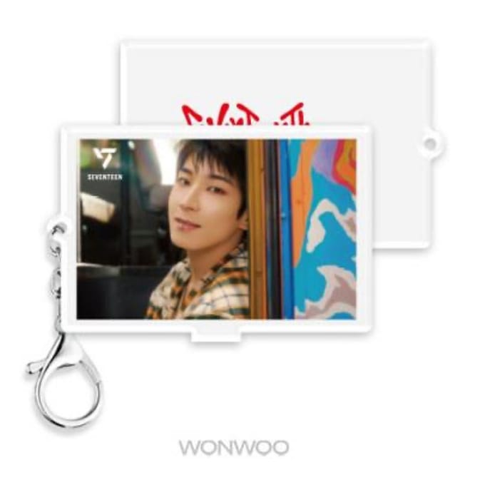 SEVENTEEN 3D Lenticulaire Acryl Sleutelhanger Standaard SEVENTEENTH HEAVEN PM 2 14 Ver black