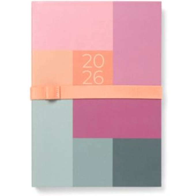 Letts of londen gradient agenda 2026, 1 week per 2 pagina's, a5, assorti