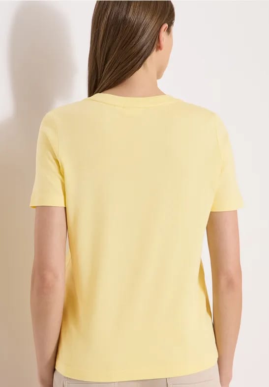 Shirt met ronde hals en Artwork