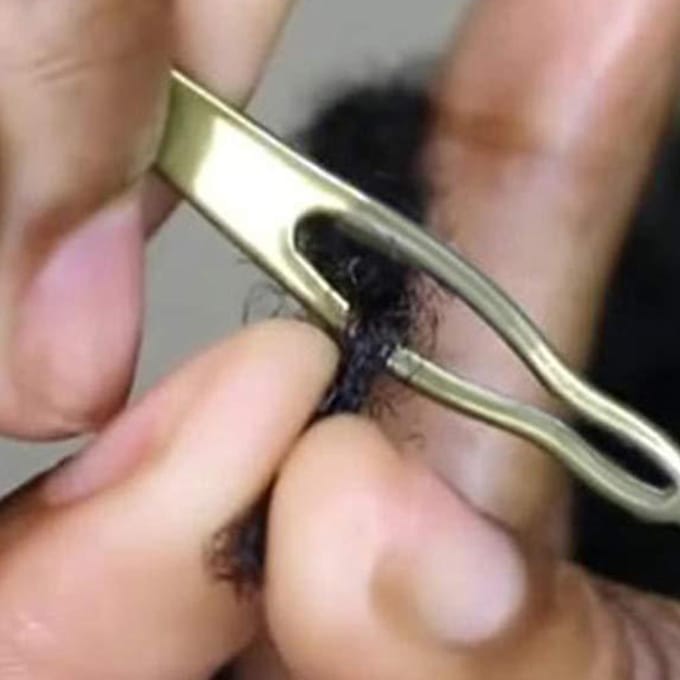 9 Stuks Dreadlocks Haar Piercing Spelden Haaknaald voor Haken Gereedschap Dreads Kleine Ineengrijpende Naalden Vastmaken white