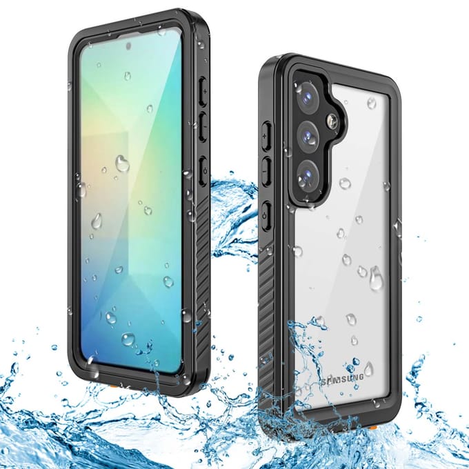 Redpepper Dot Plus Waterproof Backcover geschikt voor Samsung Galaxy S25 - Zwart