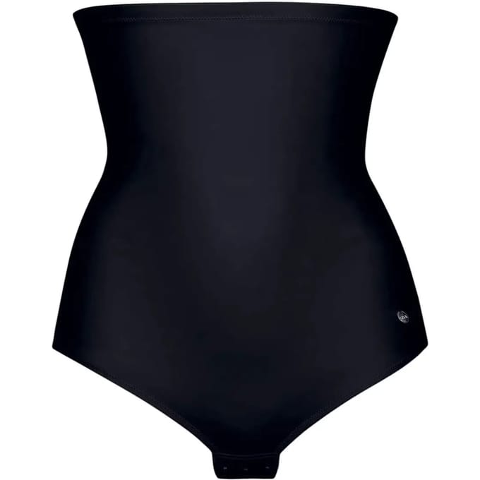 Zwarte figuur corrigerende hoge slip Lisca