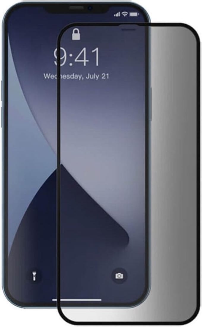 Baseus Privacy Screenprotector Geschikt voor Apple iPhone 12 Pro Max