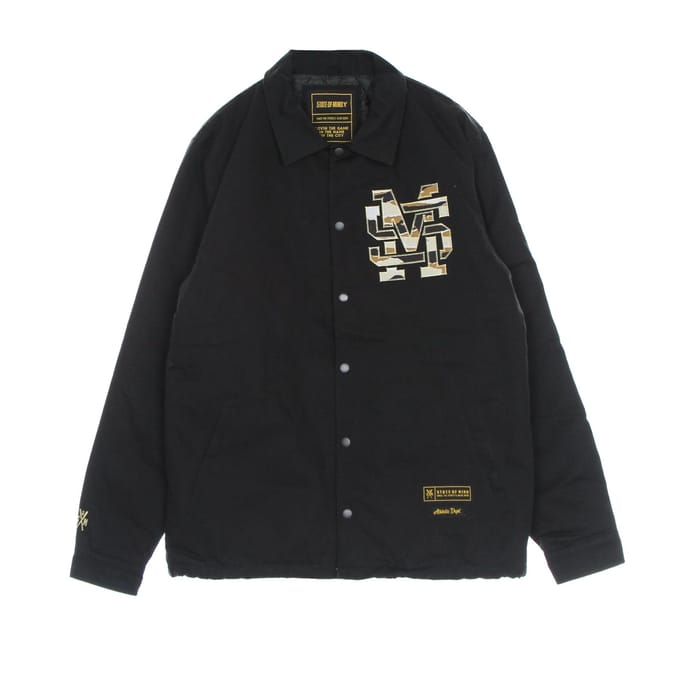 Coach Jacket Monogramjack voor heren, zwart