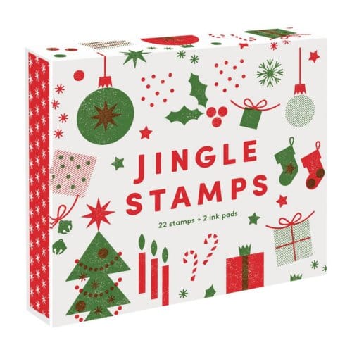 Jingle Stamps: 22 Stamps + 2 Ink Pads - Princeton Architectural Press