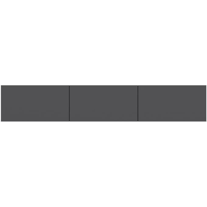 West" houten TV-meubel 150 x 32 x 30 cm - Antraciet