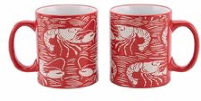 CGB Giftware HABOUR RED LOGSTER MUG STONEWARE MUG