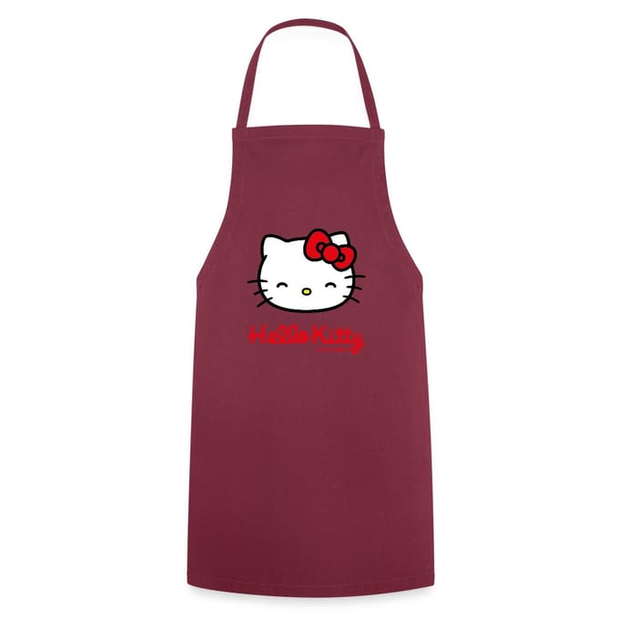 Hello Kitty Lacht Met Hello Kitty-Letters Keukenschort