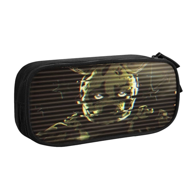 Springtrap Fnaf Etuis Pennendoos Tassen Student Grote Capaciteit Kantoor Rits Etuis (as the picture,M)