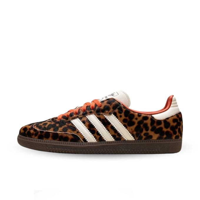 Adidas Samba OG Preloved Red Leopard