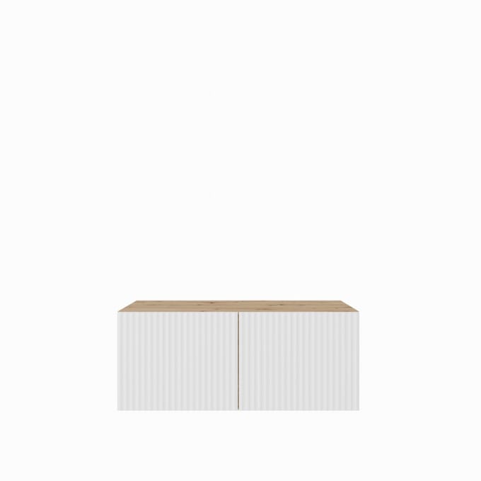 TV-kast Noe 1x100 cm (artisan + wit)