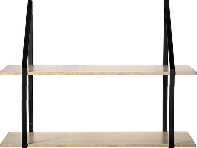 CALICOSY - Diepe wandplank met 2 niveaus 80x30x60cm