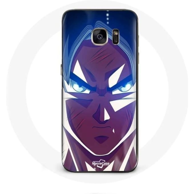Coque pour Samsung Galaxy S7 Edge Dragon Ball Goku Visage énervé