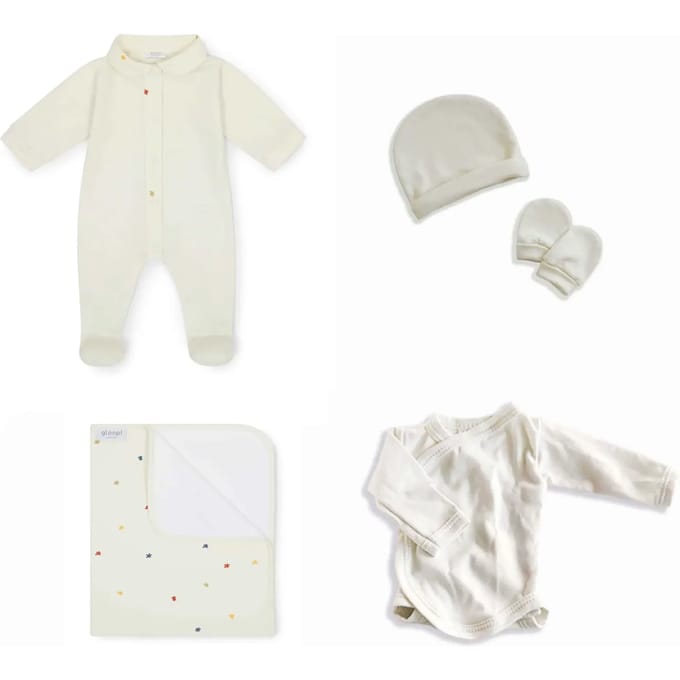 Gloop! eerste babykleding set Colorful Stars