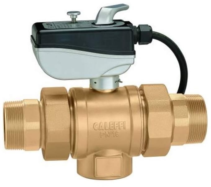 Caleffi 638 2-weg zoneventiel 5/4" gemotoriseerd 24V 638074