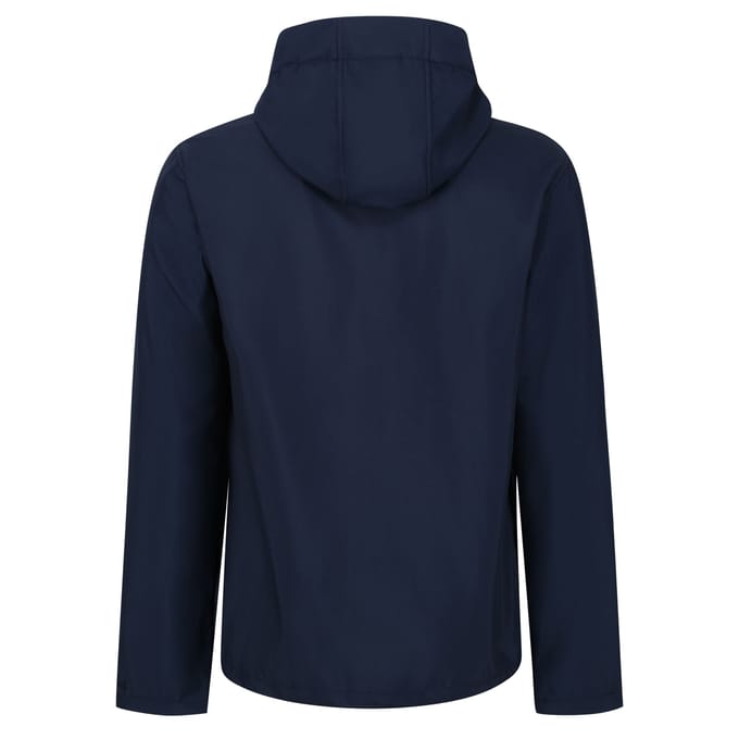 Regatta Heren Venturer 3 Layer Hooded Soft Shell Jacket (Marine / Frans Blauw)