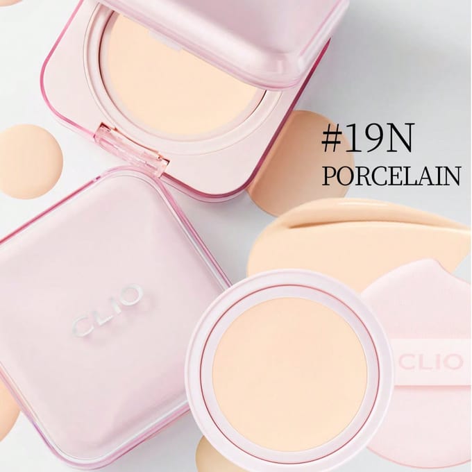 Kill Cover Mesh Glow Essential Cushion Set met Navulling 19C LIGHT 15 g / 0.52 oz. x 2 st beige