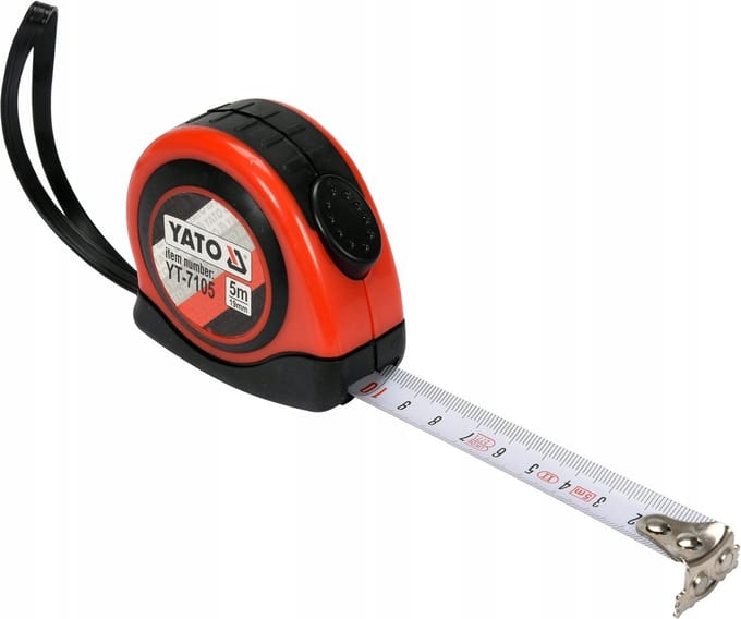 Yato Rolmaat 5m x 19mm - Precisie & Duurzaamheid