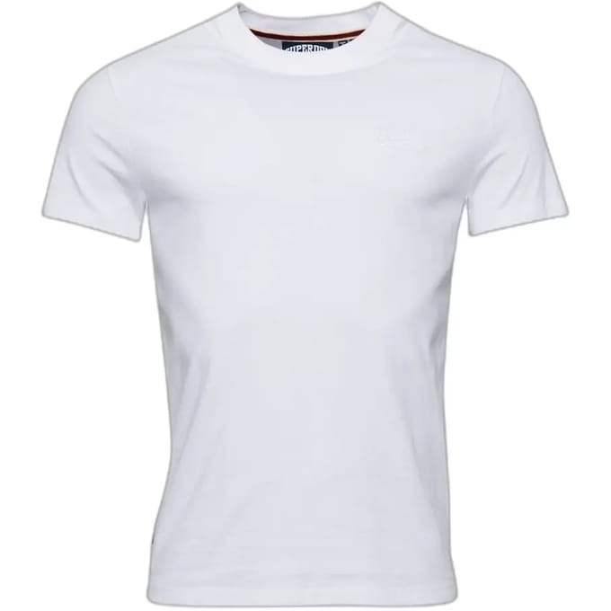 T-shirt van biologisch katoen Superdry Essential Logo