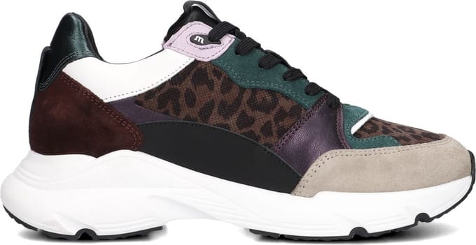 Maruti Raven Sneakers - Leren Sneaker - Dames - Groen - Maat 36