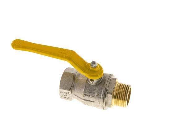 Buiten x Binnendraad R/Rp 1 inch Gas 2-Weg Messing Kogelkraan - BL2BN-M-GA-MF-100