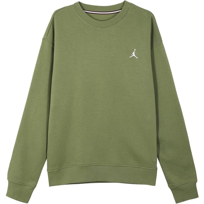 Sweatshirts Jordan Homme Vert Col Rond Modéré Regular M gray