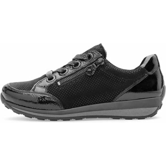 Ara - 1244587 - Lage sneakersDames sneakers - Kleur: Zwart - Maat: 41