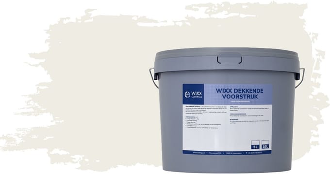 Wixx Dekkende Voorstrijk - 5L - RAL 9010 | Zuiver Wit