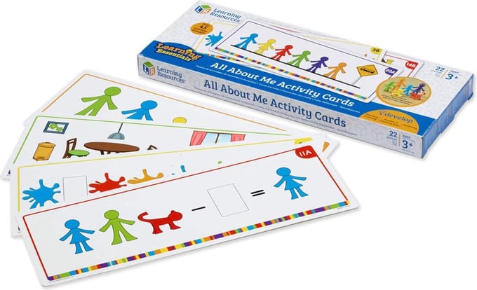 Learning Resources All About Me Family Counter Activiteitenkaarten - 3+