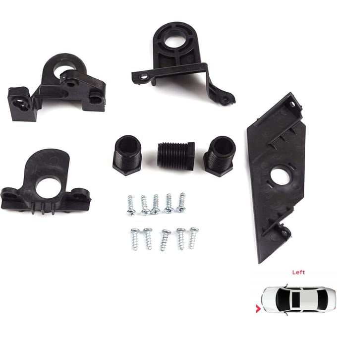 BHL505 Koplamp Houder Montage Reparatie Beugel Lip Set Links voor VW Passat 3C B7 362 365 4Motion Sedan Variant 2011-2014 3AA998225