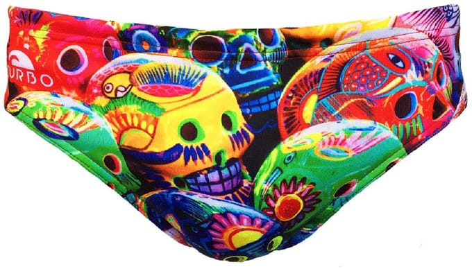 Turbo Multi Skull 2019 Zwemslip Veelkleurig 3XL Man