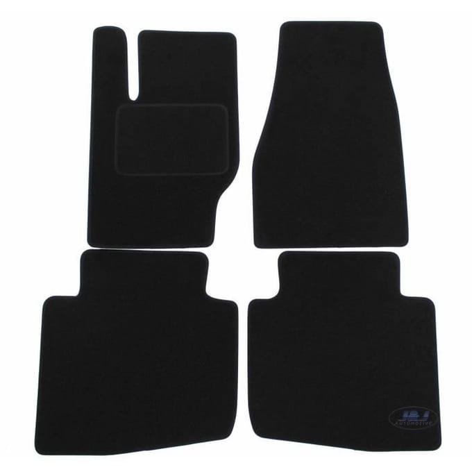 J&amp;J AUTOMOTIVE | Tapis De Sol Noir Velours Sur Mesure Pour Jeep Coder 2006-2010 zwart