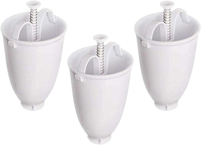 Donut Maker Mal - Bakvorm Set - Zelf Gebak Maken - Niet Giftig ABS - 24 Donuts Tegelijk - Wit
