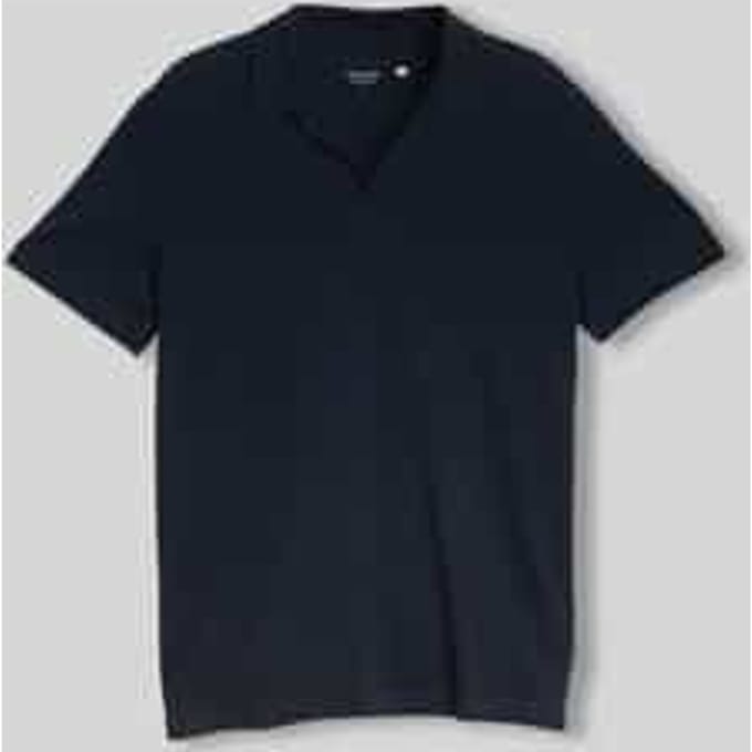 Tom Tailor - Resort poloshirt van piqué - Maat L - sky captain blue