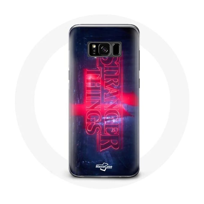 Hoesje - Stranger Things - Samsung Galaxy S8 Plus - Transparant - Flexibel - Telefoonbescherming