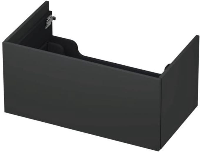 INK - Onderkast 1 Lade Push 2 Open Bestaande Uit - 800x450x376 Mm - Mat Antraciet