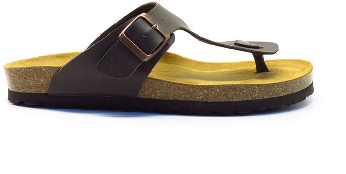 Vamos Brown teenslipper 0007 Brown Bruin