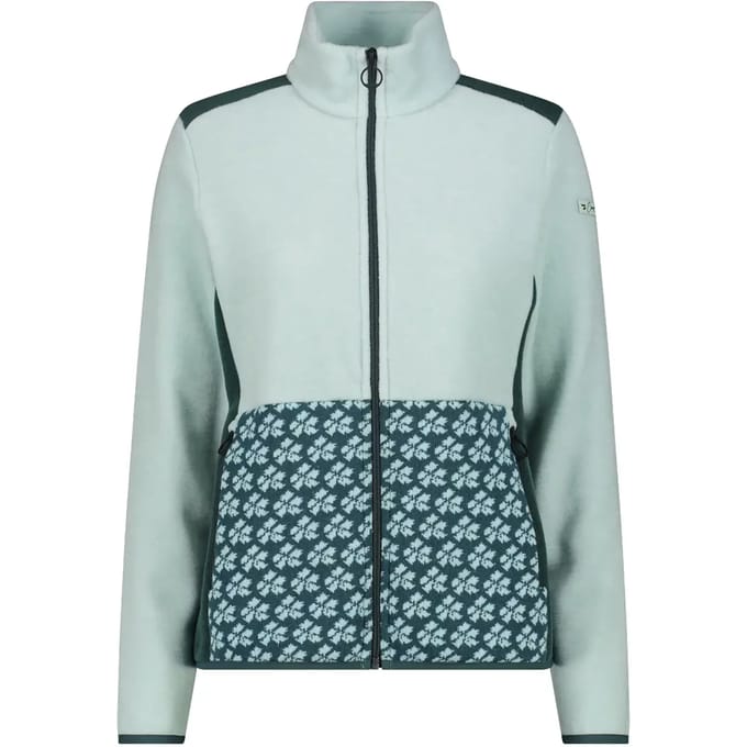 Dames fleece sweatshirt met rits CMP