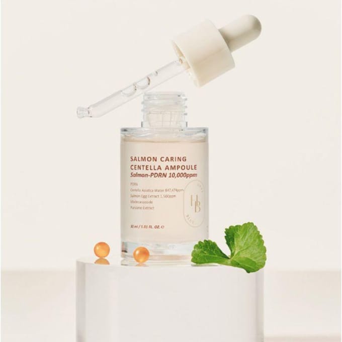 HEVEBLUE Zalm PDRN Centella Cica Herstellende Ampul 30ml beige