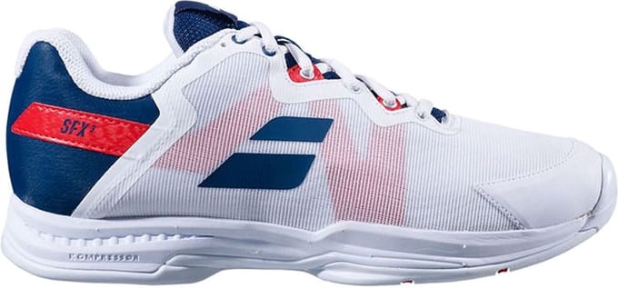 White And Blue Babolat Sfx3 All Court 30s20529 1005
