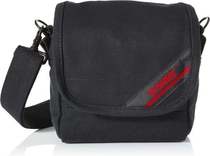 Kleine Schouder- en Heuptas voor Camera's - Zwart