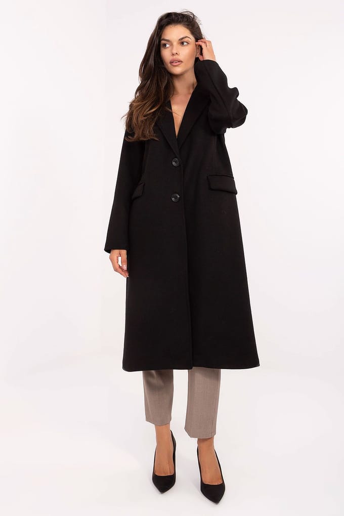 Classic Grace Coat - Zwart / One Size