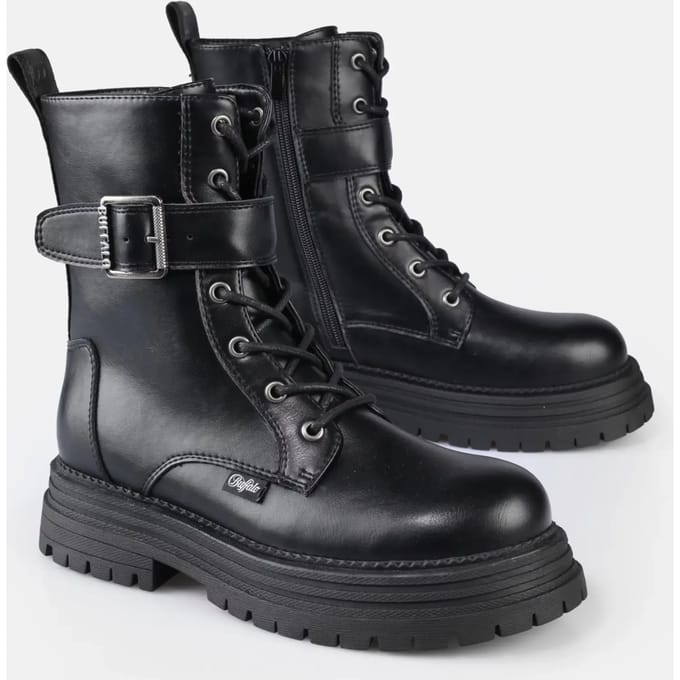 Dameslaarzen Buffalo Lennox Lace Up Mid