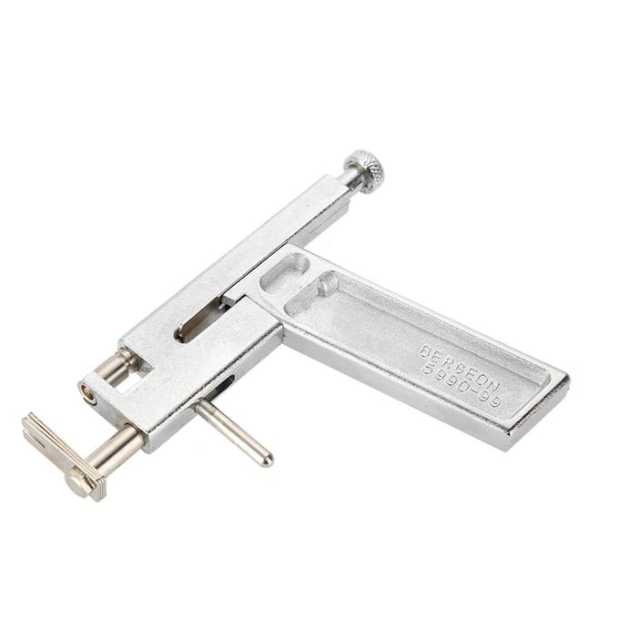 Roestvrijstalen Oorpiercingpistool Tool met Markerpen Spiegel blue