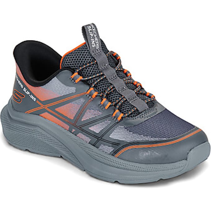 Skechers - Slip-ins: Microspec Velocity - Grid-shift Donkergrijs 36