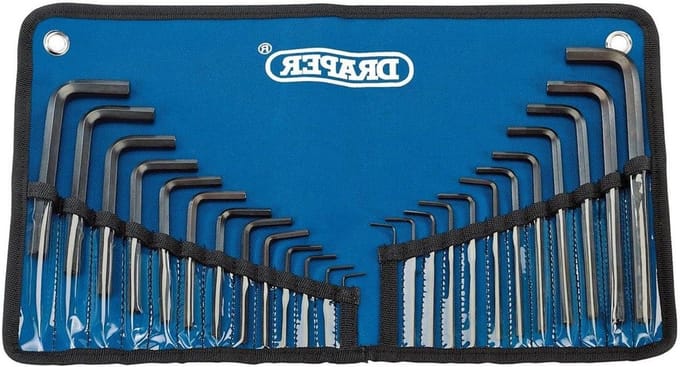Zeshoekige sleutelset (25-delig) - Complete Tools 33892