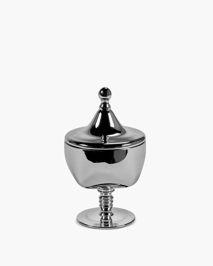 Serax Kris Van Assche Candle Geurkaars Zilver Josephine D12.2cm H20.45cm