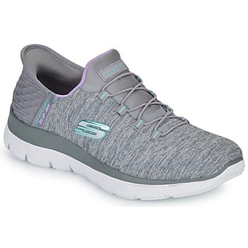 Skechers dames instapsneaker Dazzling Haze grijs